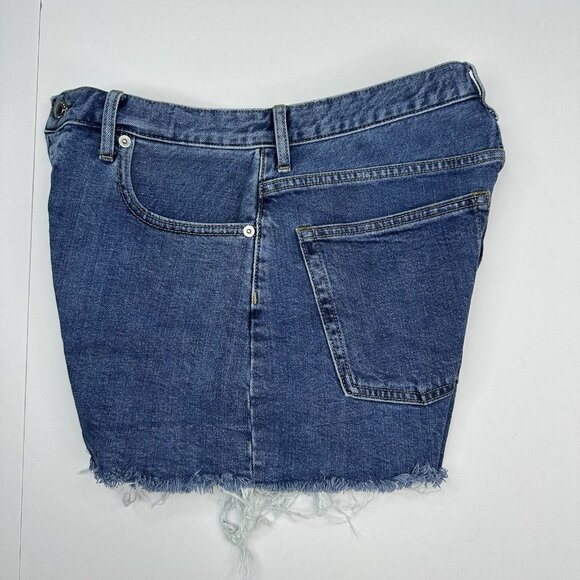 Everlane Women’s Blue‎ The Cheeky Jean Cut-Off Shorts W28-30/L2 - Picture 2 of 12